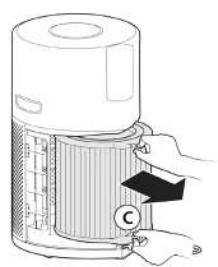 HOOVER HHP30C - Nettoyage / Remplacer le filtré : [Fig. 14] - 3