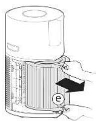 HOOVER HHP30C - Ensemble du filtrre [Fig. 1] - 4