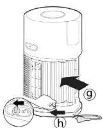 HOOVER HHP30C - Ensemble du filtrre [Fig. 1] - 6