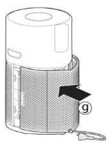 HOOVER HHP30C - Nettoyage / Remplacer le filtré : [Fig. 14] - 6
