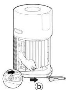 HOOVER HHP30C - Nettoyage / Remplacer le filtré : [Fig. 14] - 2