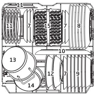 DARTY DWF4812SL - Charger les paniers supérieur et inférieur - 2