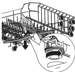 DARTY DWF4812SL - Nettoyage des bras d'aspersion - 1
