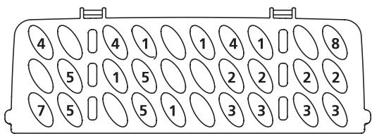 DARTY DWF4812SL - Loading the Cutlery Rack and Basket - 2