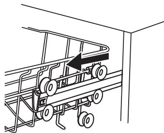 DARTY DWF4812SL - ADJUSTING THE UPPER BASKET - 1