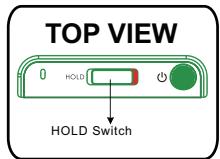 MPMAN TK185/8G - Verrouiller/déverrouiller les touches de votre lecteur (HOLD) - 1