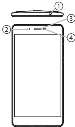 ARCHOS 50 Cobalt - Description du téléphone - 1