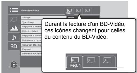 PANASONIC DMP-BDT570EG - Paramètres image - 1