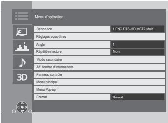 PANASONIC DMP-BDT570EG - Appuyez sur [OPTION]. - 1