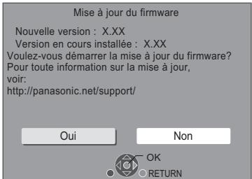 PANASONIC DMP-BDT570EG - Mise à jour du logiciel - 1