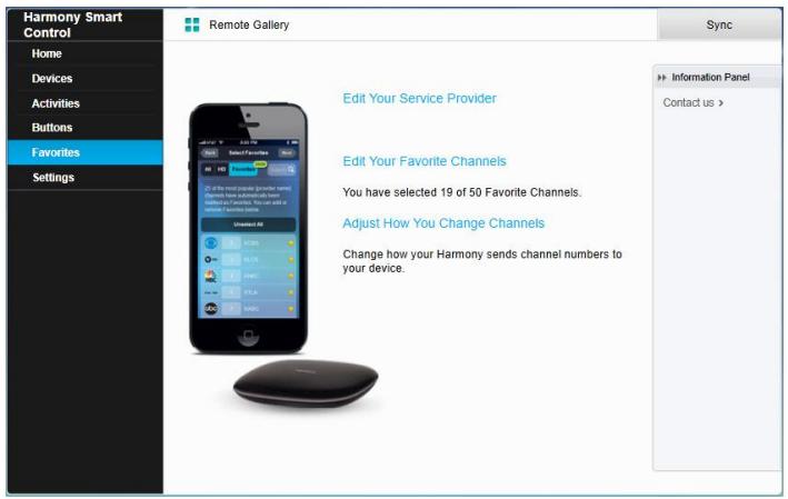 LOGITECH TELEC HARMONY SMARTC - Gestion de vos chaînes préférentes à l'aide de MyHarmony - 1