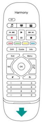 LOGITECH TELEC HARMONY SMARTC - Remplacement de la pile - 1