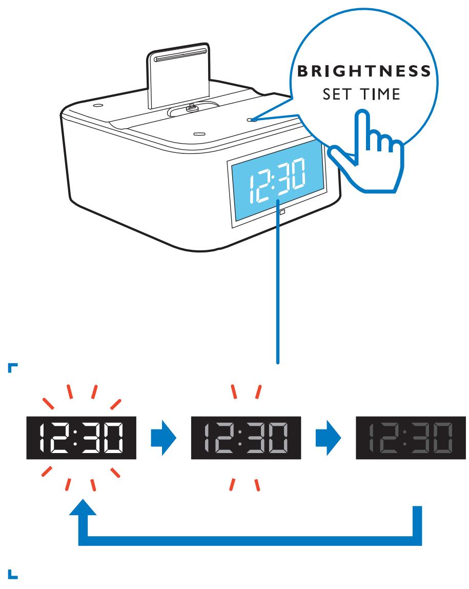PHILIPS AS130/128792909 - Réglage de la luminosité de l'écran - 1