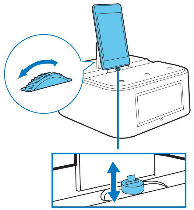 PHILIPS AS130/128792909 - Placement sur la station d'accueil et charge de votre téléphone Android - 5