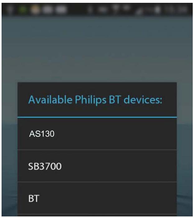 PHILIPS AS130/128792909 - Supprimer AS130 de l'écran d'accueil - 1