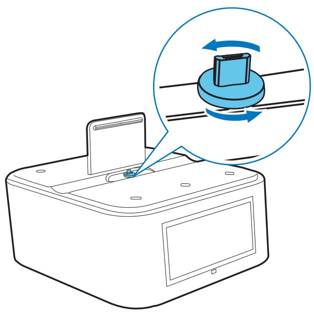 PHILIPS AS130/128792909 - Placement sur la station d'accueil et charge de votre téléphone Android - 3