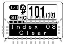 MARANTZ WS 300M - Effacement d'une marque index - 1