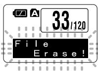 MARANTZ WS 300M - Effacement d'un fichier à la fois - 4