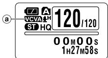 MARANTZ WS 300M - Utilisation du déclenchement à la voix (VCVA (Variable Control Voice Actuator)) - 5