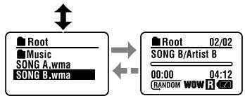 MARANTZ WS 300M - Affichage de fichier - 3