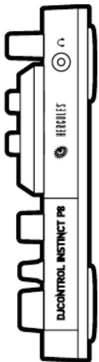 HERCULES Dj CONTROL INSTINCT P8 - Vue d'ensemble - 2