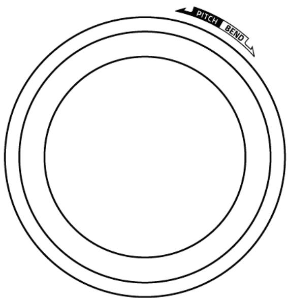 HERCULES Dj CONTROL INSTINCT P8 - PLATINE (JOG WHEEL) - 1