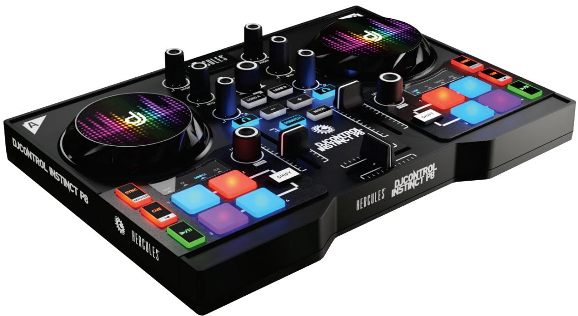 HERCULES Dj CONTROL INSTINCT P8 - Manuel de l'utilisateur - 1