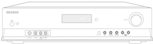 SAMSUNG AVHTAS710AVR710 - Réglage du symponiseur - 2