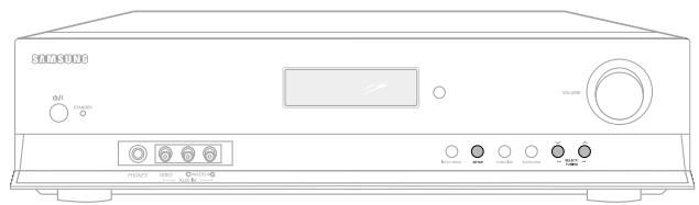 SAMSUNG AVHTAS710AVR710 - Ecouter la radio - 2