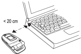 SONY ERICSSON Z520i - Pour relier deux péripériques - 1