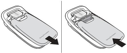 SONY ERICSSON Z520i - Pour remplacer la face arriere - 1