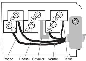 SCHOLTES TEM 748 L - Branchement du cable d'alimentation au réseau électrique - 1