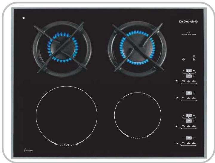 DE DIETRICH DTI 421 XL1 - FR Le guide d'utilisation de votre table de cuisson - 1
