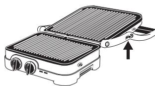 CUISINART GR47BE - Posicao totalmente aberta - 1