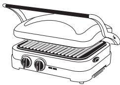 CUISINART GR47BE - Geschlossene Position - 1