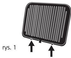 CUISINART GR47BE - Montaz plyt: - 1