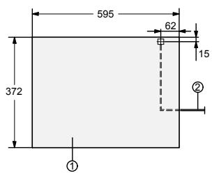 MIELE TSC223 - Raccordement meuble haut - 2