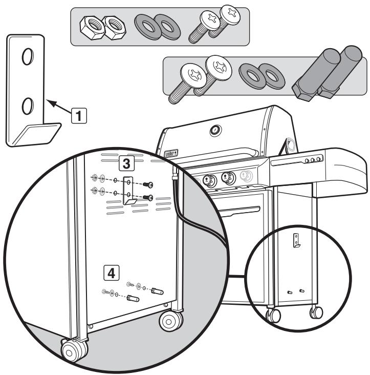 WEBER SUMMIT S420 -7120053c - Positionnement au sol - 2
