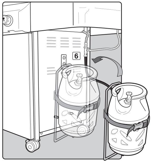 WEBER SUMMIT S420 -7120053c - Positionnement au sol - 4