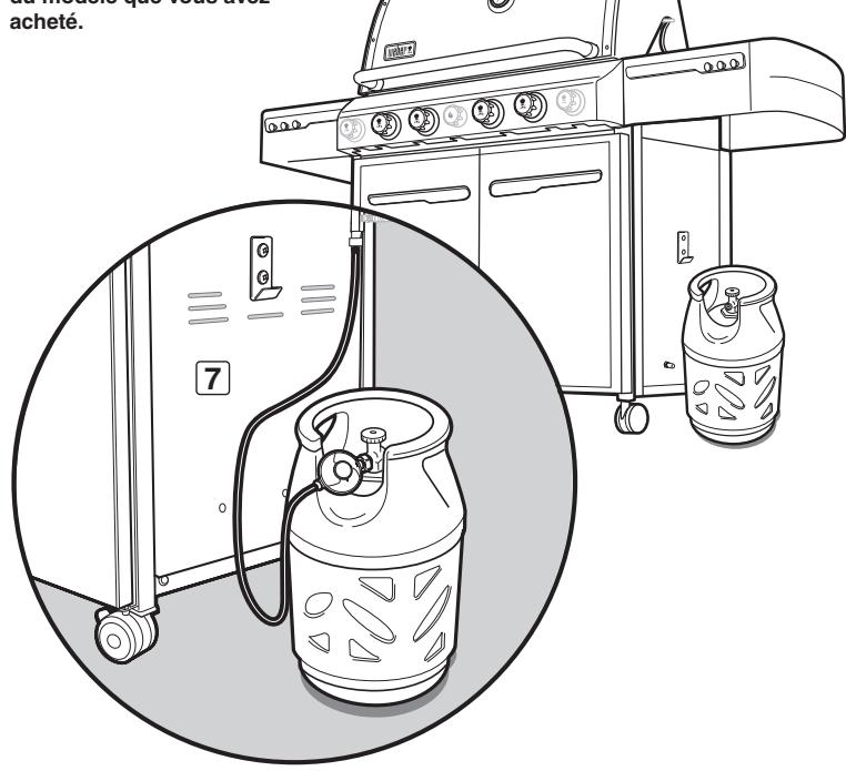 WEBER SUMMIT S420 -7120053c - Positionnement au sol - 1