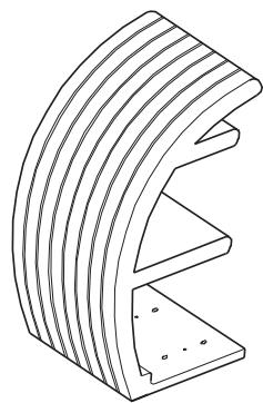 ALPHASON PEB 1100/3-WH BLANC - 12