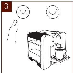 MAGIMIX 11275 M220ROUGE - Programmation de la quantité de café / Programming the water volume - 3