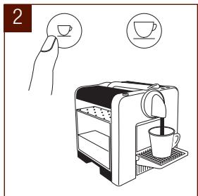 MAGIMIX 11275 M220ROUGE - Programmation de la quantité de café / Programming the water volume - 2