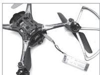 PNI DR SMART HD - 2) Installer la batterie à l'intérieur du drone - 2