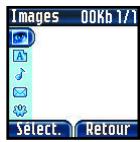 PHILIPS DECT827 - Pour editer un MMS - 1