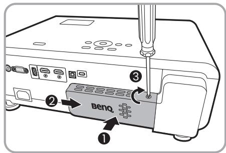 BENQ X500 - Installer le dongle Diffusion media HDMI QS02 - 5