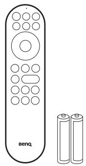 BENQ X500 - Accessoires fournis - 3