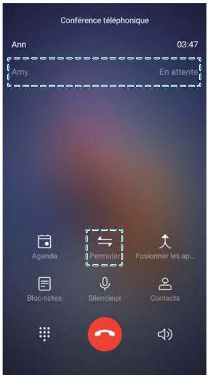 HONOR 7K BLACK - Basculer entre deux appeals - 1