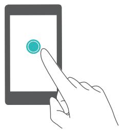 HONOR 7K BLACK - Gestes d'écran de base - 3
