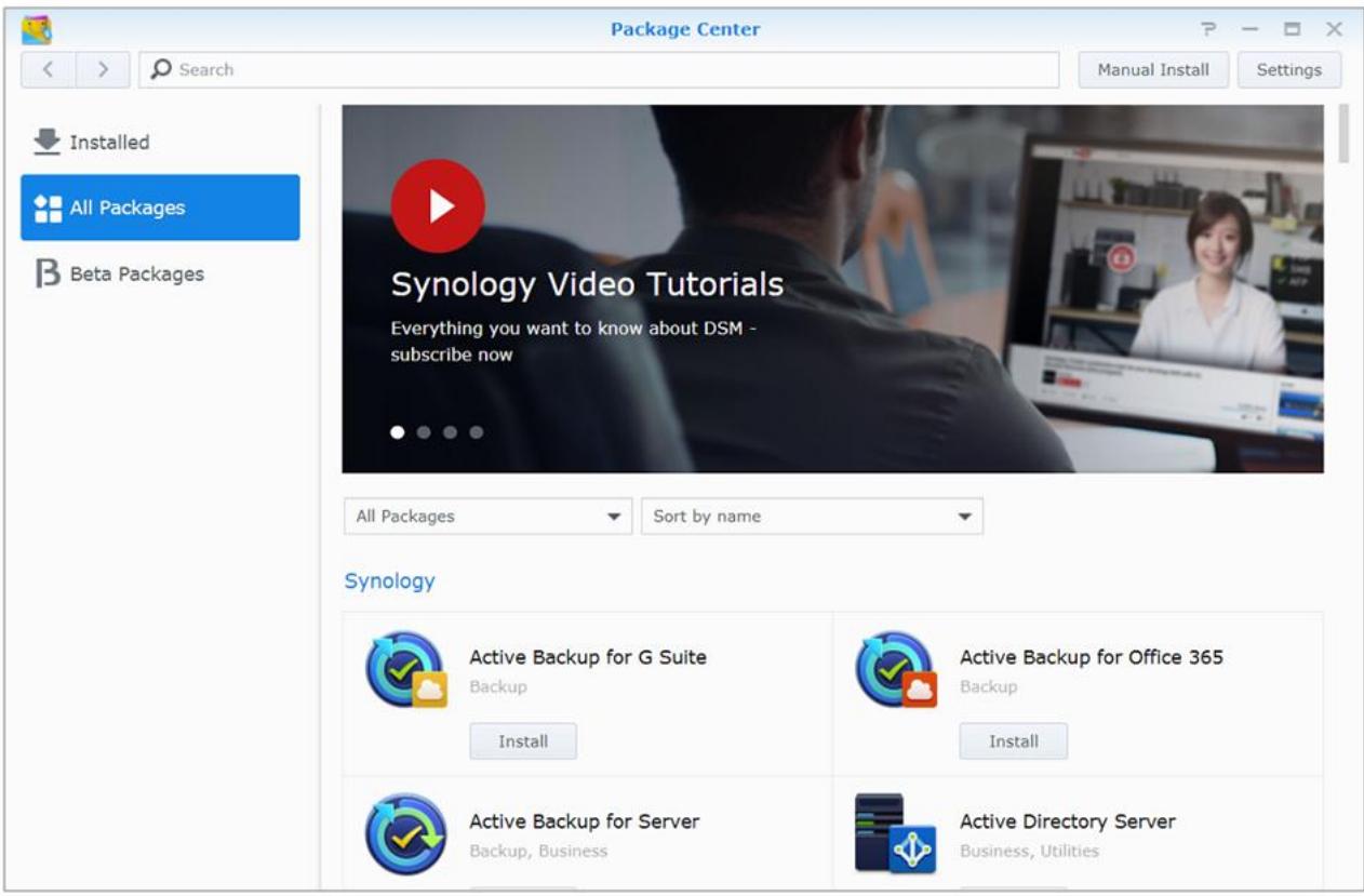 SYNOLOGY DS220 - Quelle est l'offre du Centre de paquets - 1